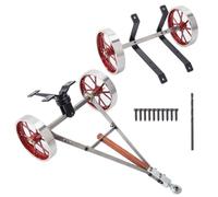 TechnixLabz Carro de transporte plano de 4 ruedas de metal para modelo de motor RETROL HM-01 Hit and Miss