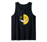 Techno Acid House Smile, EDM Festivales DJ Techno Party Lover Camiseta sin Mangas