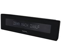 TechnoLine Despertador, Negro, 4x3.4x5.3 cm