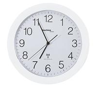 TechnoTrade WT-8000, Blanco - Reloj de pared, 30 cm de diámetro