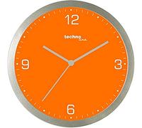 techno line WT 9000 - Reloj de Pared de Cuarzo, Color Naranja
