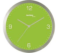 techno line WT 9000 - Reloj de Pared de Cuarzo, Color Verde