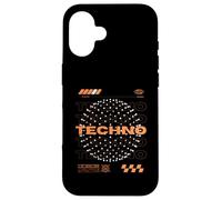 Techno Orb EDM Rave Carcasa para iPhone 16
