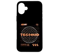 Techno Orb EDM Rave Carcasa para iPhone 16 Plus