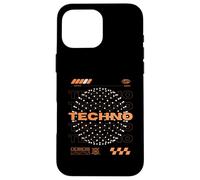 Techno Orb EDM Rave Carcasa para iPhone 16 Pro MAX