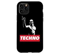 Techno Viking fiestero, Regalo Rave, música Hard Acid Trance Carcasa para iPhone 11 Pro