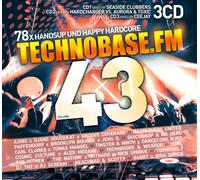 TECHNOBASE.FM VOL. 43 (3CD) Dance & Electronic CD Digipack ZYX Sellado