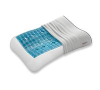 Technogel® Anatomic Curve - Almohada ortopédica para cervicales (patentada, sin sustancias nocivas y certificada, Incluye Funda de Almohada de 66 x 40 x 13 cm)