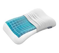 Technogel Cojín cervical Pixel Anatomic Curve (66 cm x 40 cm, 7), TG-PIL-EC07, color blanco, 66 x 40 x 7