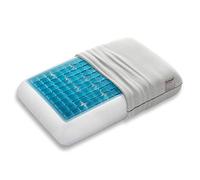 Technogel® Deluxe Almohada ortopédica para el Cuello, patentada, sin sustancias nocivas y certificada, Almohada Cervical de Gel para Dormir Boca Arriba y de Lado, Incluye Funda 66 x 40 x 14 cm