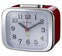 Technoline Geneva XL - Despertador de Cuarzo, Color Rojo
