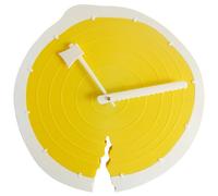 Technoline WT 4050 Cuarzo Reloj de Pared en el Gestor de diseño del Tronco, Amarillo