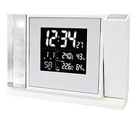 Technoline WT 643 - Despertador con Proyector (Emisor Incluido), Color Blanco