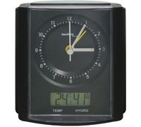 Technoline WT 770 - Premium - Radio Despertador, Color Negro Y Cromo