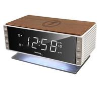 Technoline WT487 - Radiodespertador con función de Carga IQ (Carga inalámbrica, función de Carga inductiva)