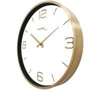 Technoline WT7280 - Reloj de Pared clásico (30 cm), Color Dorado