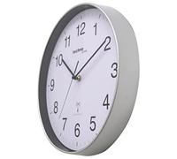 Technoline WT8030 - Reloj de pared para radio (30 x 30 x 4,3 cm), color plateado