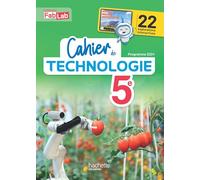 Technologie 5e Fablab: Cahier