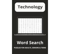 Technology Word Search Book: Word Searches with Easy to Read Print about Technology, Computer, Softwares and more | 6x9 inches, 110 pages | 50+ Puzzles … Gift for Vacations & Holidays