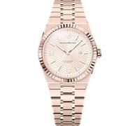 TechnoMarine Terra NOVA - Reloj de cuarzo PC32 de acero inoxidable para hombre, 42.00 mm, color oro rosa champán y oro rosa