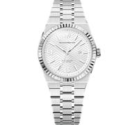 TechnoMarine Terra NOVA - Reloj de cuarzo PC32 para hombre, acero inoxidable, 42 mm, color blanco y plateado