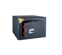 Technomax, Caja fuerte móvil, Gold Moby Key, modelo GMK/4, apertura con llave de doble mapa, dimensiones 280 (H) x 400 (L) x 350 (P)