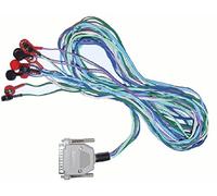 TechnoMedia - Kit cables para electrodos Beauty Center Biosan toma 25 pines 12 clips 4 mm