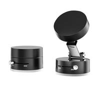 TECHNOPLAY Soporte magnético para teléfono, soporte magnético de succión al vacío para coche/furgoneta, soporte de teléfono de succión mejorado potentes imanes N52, soporte plegable ajustable