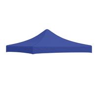 vidaXL Techo Carpa Celebraciones 3x3 m Azul Toldo Marquesina Cenador Cubierta