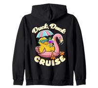 Techo de Cruces de Caber Duck Cruising Family Vacationing Sudadera con Capucha