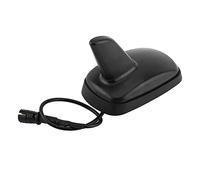 Techo de Forma de Aleta de Tiburón Am FM Radio Antena Sport Estilo Aerial Top Toof Roof Aina con Configuración Completa Compatible para el Asiento Negro