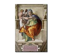 Techo De La Capilla Sixtina De Michelangelo Lienzo Pinturas Famosas Reproducción De Arte Impreso En Lienzo Arte De La Pared Ilustraciones De Giclee Para Decoraciones Para El Hogar (80_x_120_cm)