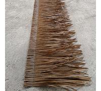 Techo De Paja Artificial, Paneles De Techo Paja Fake Paja, Vida útil De hasta 10 Años, para Tiki Bar Garden Hawaii Sombrilla De Playa Casa De Madera(Size:3x0.5m,Color:marrón)