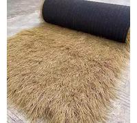 Techo De Paja Artificial Para Techos, Palma Sintética Ignífuga, Rollo De Techo De Paja Mexicana Utilizado Corredor Palapa Techo Paja Para Cubiertas Sombrilla Patio(Size:1x20m,Color:amarillo)