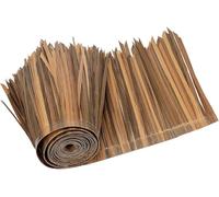 Techo de paja de palma sintética, La paja artificial de la palma PETG rueda prueba ignífuga del insecto los tamaños múltiples(0.5M*2m/1.64 * 6.56 ft)