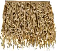 Techo de paja de palma sintética, Rollo de corredor paja artificial for Tiki Bar Garden Patio Paquete 1-20 PCS(7 PCS)