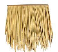 Techo de paja de palma sintética, Rollos de paja palma artificial resistentes for uso en exteriores 1-20 PCS(1 PCS)