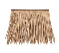 Techo de Paja Natural de 64 x 13,12 pies - Cubierta de Hierba de Rafia para escondites de Barcos de Caza, toldos para sombrillas, decoración de minibar, Tejas de Paja de imitación, Techo de