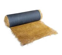 Techo de Paja sintética, Rollo de Paja sintética ignífuga - Techo de césped Artificial Impermeable para cabañas, Patios y decoración de Fiestas Tropicales - 1x11m (39.4x433in) Decoración de