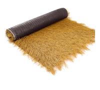 Techo de Paja sintética, Techo de Paja de Hierba sintética para cabaña, Rollo de Paja Artificial Mexicana para jardín, Patio, Fiestas, Bricolaje, escondite para Patos con Techo de Paja, 1x10