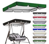 Techo de Repuesto para un Columpio Cubierta de Toldo para Columpio Fundas para Balancin Jardin Exterior Toldos para Balancin de Exterior Impermeable y UV Protección,006,164 * 114 * 15cm