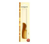 Techo dorado cuidado de la barba peine de barba cuerno 8 cm con mango 1 pieza