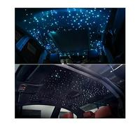 Techo Estrellado Coche 1 6w rgb Luces de estrella del techo coche DIRIGIÓ Kit Sky fibra óptica Luz 150/200 / 300pcs 0.7 5mm 2m Con App Controlador Bluetooth(150PCS 0.75 2M)