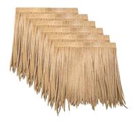 Techo Paja Artificial, Rollos Paja Sintética Palma para Techos Paja para Cabañas Tiki para Vallas Cenadores y Decoración Jardín WXQTM(30PCS)