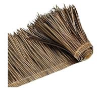 Techo Paja para Cabaña Tiki Cubierta Paja Artificial para Bar Tiki Rollos Paja Palma Al Estilo Mexicano Resistente La Intemperie para Sombrilla Jardín WXQTM