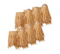 Techo Paja Simulado, Rollos Paja Palma Sintética Paneles Paja Sintética Muy Realistas para El Toldo La Piscina Yard Beach WXQTM