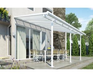 Techo para patio de aluminio Sierra Palram - Canopia 3 x 4,25 m blanco