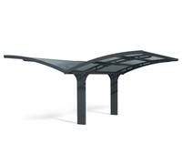 Techo para terraza doble de policarbonato Arizona - T 4,95 x 5,77 m Palram - Canopia