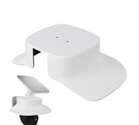 Techo parasol de ángulo con cámara solar - Cubierta para cámara de seguridad resistente a la intemperie, carcasa para deflector solar y lluvia, carcasa protectora exterior duradera