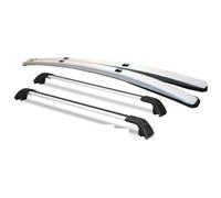 Techo Portaequipajes para CRV para CR-V 2023 Barras Transversales Carga Portaequipajes Aluminio Soportes para Techo para Automóvil Kit 4 Piezas Rieles
